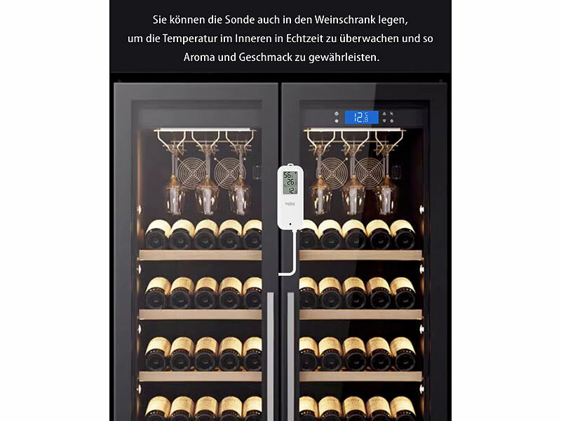 ; WLAN-Temperatur- & Luftfeuchtigkeits-Sensoren mit App-Auswertungen WLAN-Temperatur- & Luftfeuchtigkeits-Sensoren mit App-Auswertungen WLAN-Temperatur- & Luftfeuchtigkeits-Sensoren mit App-Auswertungen 