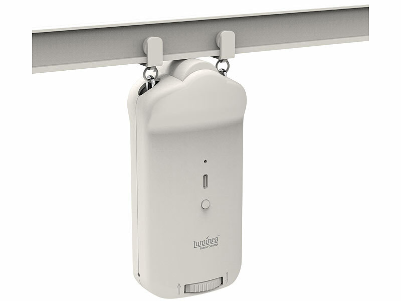 ; Smarte 3in1-Universal-Vorhangmotoren mit App, Timer- und Sensor-Steuerung Smarte 3in1-Universal-Vorhangmotoren mit App, Timer- und Sensor-Steuerung Smarte 3in1-Universal-Vorhangmotoren mit App, Timer- und Sensor-Steuerung