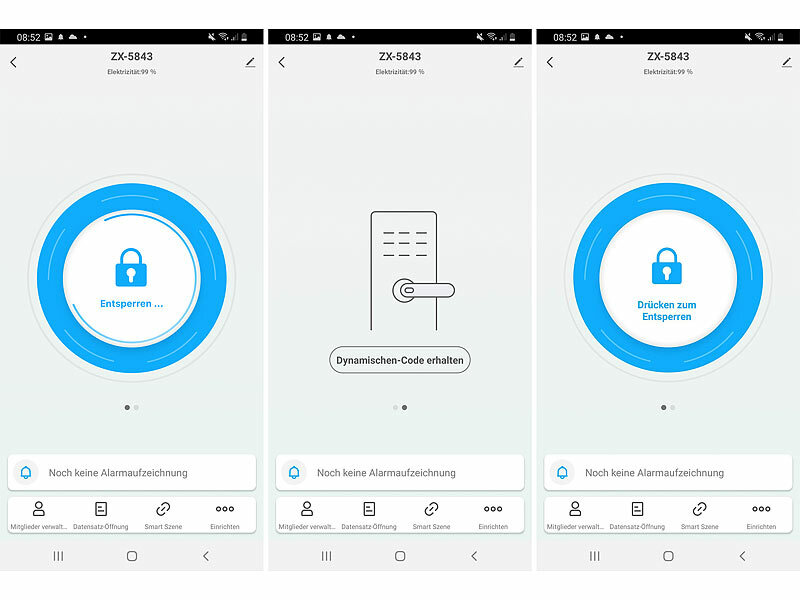; Tür-Schließzylinder mit Apps, Transponder-Schlüsseln & Zahlen-Codes Tür-Schließzylinder mit Apps, Transponder-Schlüsseln & Zahlen-Codes Tür-Schließzylinder mit Apps, Transponder-Schlüsseln & Zahlen-Codes 