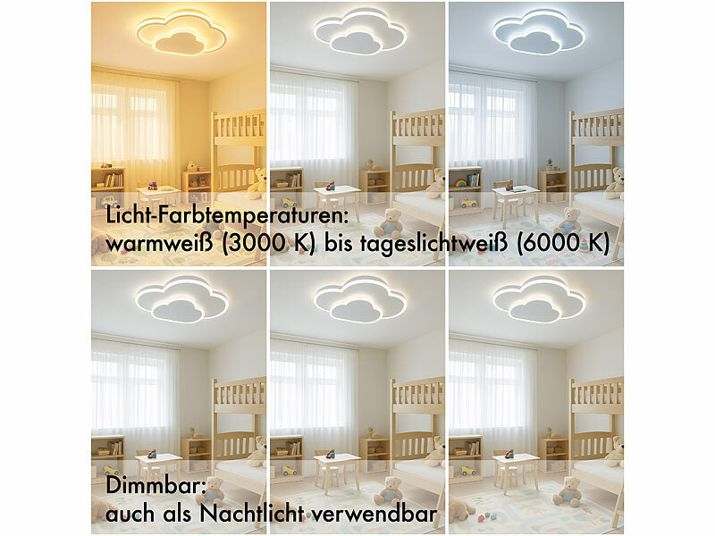 ; WLAN-LED-Deckenleuchte CCT WLAN-LED-Deckenleuchte CCT WLAN-LED-Deckenleuchte CCT 