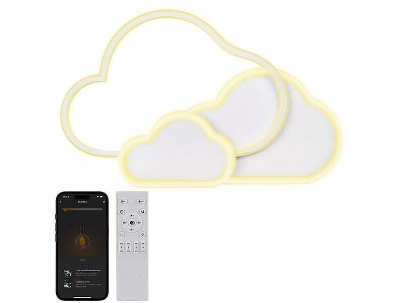 ; WLAN-LED-Deckenleuchte CCT WLAN-LED-Deckenleuchte CCT WLAN-LED-Deckenleuchte CCT 