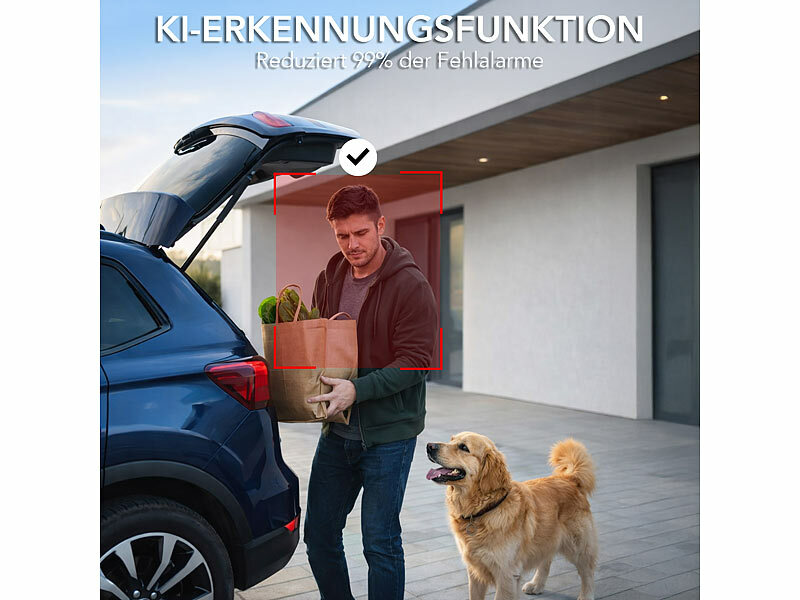 ; telecamere di sorveglianza IP Wi-Fi con visione notturna, Hochauflösende Pan-Tilt-WLAN-Überwachungskameras mit Solarpanel telecamere di sorveglianza IP Wi-Fi con visione notturna, Hochauflösende Pan-Tilt-WLAN-Überwachungskameras mit Solarpanel