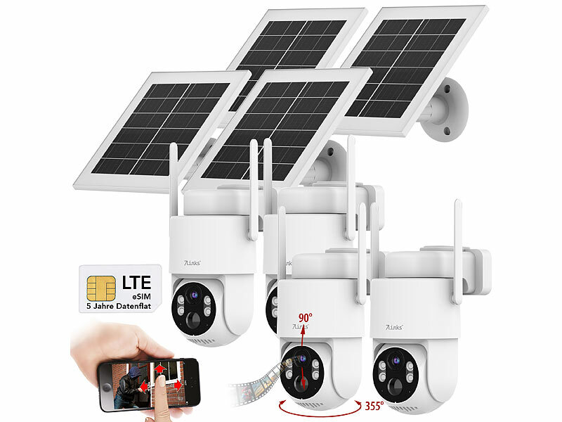 ; Hochauflösende Pan-Tilt-WLAN-Überwachungskameras mit Solarpanel Hochauflösende Pan-Tilt-WLAN-Überwachungskameras mit Solarpanel Hochauflösende Pan-Tilt-WLAN-Überwachungskameras mit Solarpanel