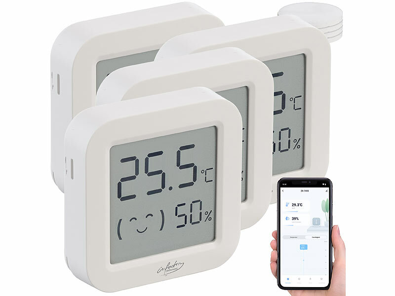 ; Funk-Wetterstationen mit Außensensor, WLAN und App, Wetterstationen mit Farb-Display, Funkuhr und Außensensor Funk-Wetterstationen mit Außensensor, WLAN und App, Wetterstationen mit Farb-Display, Funkuhr und Außensensor Funk-Wetterstationen mit Außensensor, WLAN und App, Wetterstationen mit Farb-Display, Funkuhr und Außensensor Funk-Wetterstationen mit Außensensor, WLAN und App, Wetterstationen mit Farb-Display, Funkuhr und Außensensor 