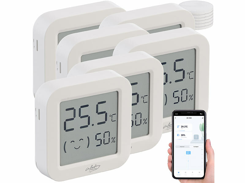 ; Funk-Wetterstationen mit Außensensor, WLAN und App, Wetterstationen mit Farb-Display, Funkuhr und Außensensor Funk-Wetterstationen mit Außensensor, WLAN und App, Wetterstationen mit Farb-Display, Funkuhr und Außensensor Funk-Wetterstationen mit Außensensor, WLAN und App, Wetterstationen mit Farb-Display, Funkuhr und Außensensor Funk-Wetterstationen mit Außensensor, WLAN und App, Wetterstationen mit Farb-Display, Funkuhr und Außensensor 