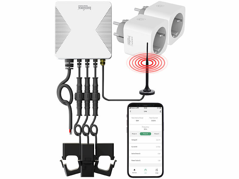 ; WLAN-Steckdosen mit Stromkosten-Messfunktion WLAN-Steckdosen mit Stromkosten-Messfunktion 