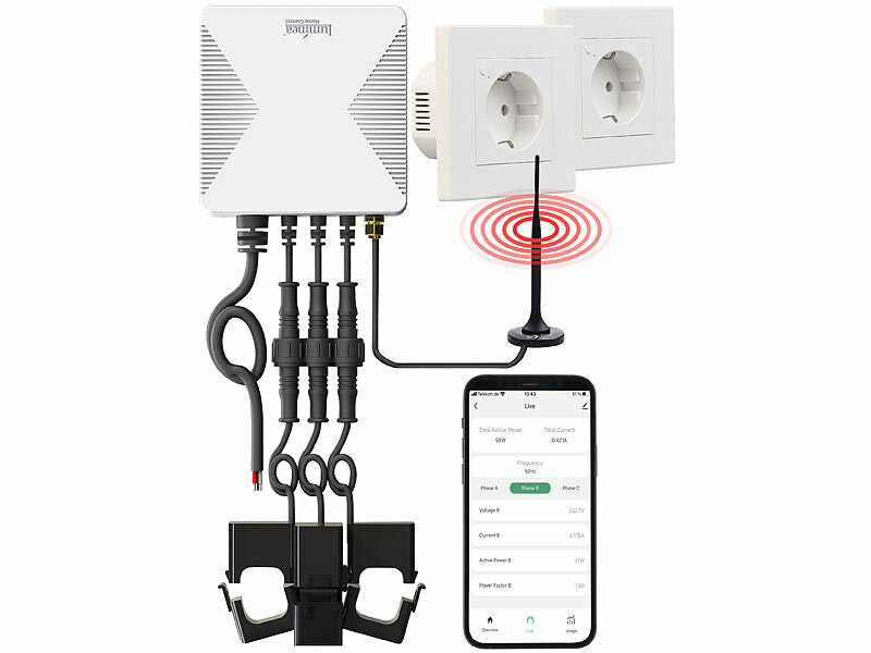 ; WLAN-Steckdosen mit Stromkosten-Messfunktion WLAN-Steckdosen mit Stromkosten-Messfunktion WLAN-Steckdosen mit Stromkosten-Messfunktion 