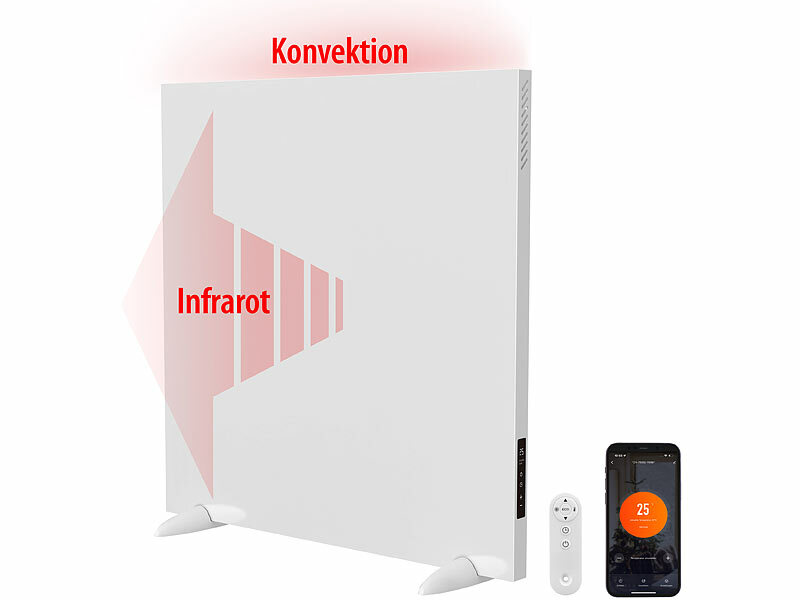; WLAN-Konvektor-Heizungen zur Wand- und Standmontage WLAN-Konvektor-Heizungen zur Wand- und Standmontage WLAN-Konvektor-Heizungen zur Wand- und Standmontage 