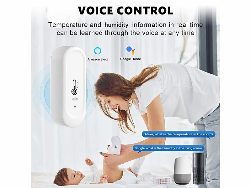 ; sensori di temperatura e umidità WiFi con analisi dell'app sensori di temperatura e umidità WiFi con analisi dell'app sensori di temperatura e umidità WiFi con analisi dell'app 