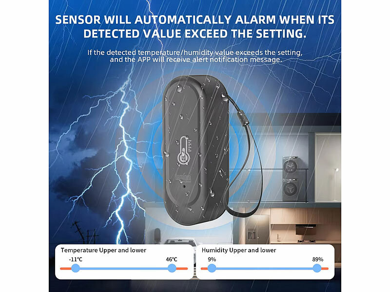 ; sensori di temperatura e umidità WiFi con analisi dell'app sensori di temperatura e umidità WiFi con analisi dell'app sensori di temperatura e umidità WiFi con analisi dell'app sensori di temperatura e umidità WiFi con analisi dell'app 