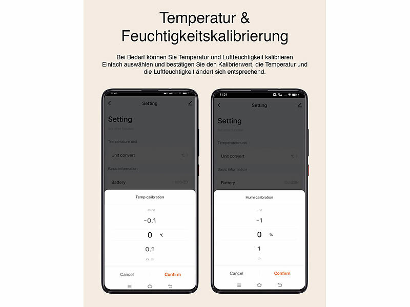 ; WLAN-Temperatur- & Luftfeuchtigkeits-Sensoren mit App-Auswertungen WLAN-Temperatur- & Luftfeuchtigkeits-Sensoren mit App-Auswertungen WLAN-Temperatur- & Luftfeuchtigkeits-Sensoren mit App-Auswertungen 