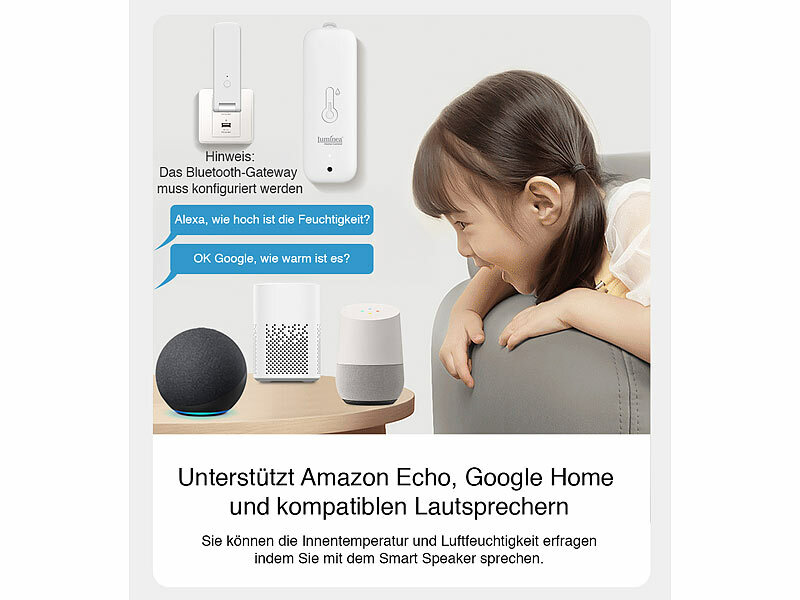 ; WLAN-Temperatur- & Luftfeuchtigkeits-Sensoren mit App-Auswertungen WLAN-Temperatur- & Luftfeuchtigkeits-Sensoren mit App-Auswertungen WLAN-Temperatur- & Luftfeuchtigkeits-Sensoren mit App-Auswertungen 