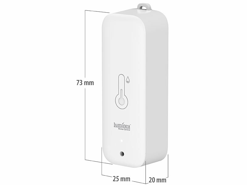 ; WLAN-Temperatur- & Luftfeuchtigkeits-Sensoren mit App-Auswertungen WLAN-Temperatur- & Luftfeuchtigkeits-Sensoren mit App-Auswertungen WLAN-Temperatur- & Luftfeuchtigkeits-Sensoren mit App-Auswertungen 