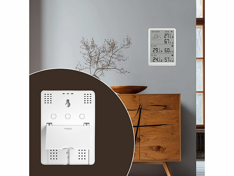 ; WLAN-Temperatur- & Luftfeuchtigkeits-Sensoren mit App-Auswertungen WLAN-Temperatur- & Luftfeuchtigkeits-Sensoren mit App-Auswertungen WLAN-Temperatur- & Luftfeuchtigkeits-Sensoren mit App-Auswertungen