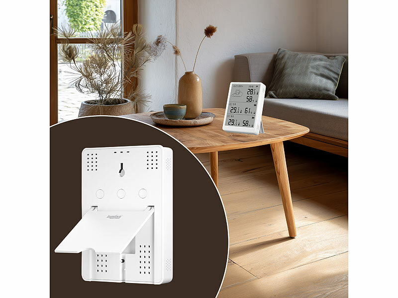 ; WLAN-Temperatur- & Luftfeuchtigkeits-Sensoren mit App-Auswertungen WLAN-Temperatur- & Luftfeuchtigkeits-Sensoren mit App-Auswertungen WLAN-Temperatur- & Luftfeuchtigkeits-Sensoren mit App-Auswertungen