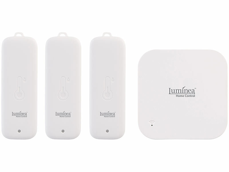 ; WLAN-Temperatur- & Luftfeuchtigkeits-Sensoren mit App-Auswertungen WLAN-Temperatur- & Luftfeuchtigkeits-Sensoren mit App-Auswertungen WLAN-Temperatur- & Luftfeuchtigkeits-Sensoren mit App-Auswertungen