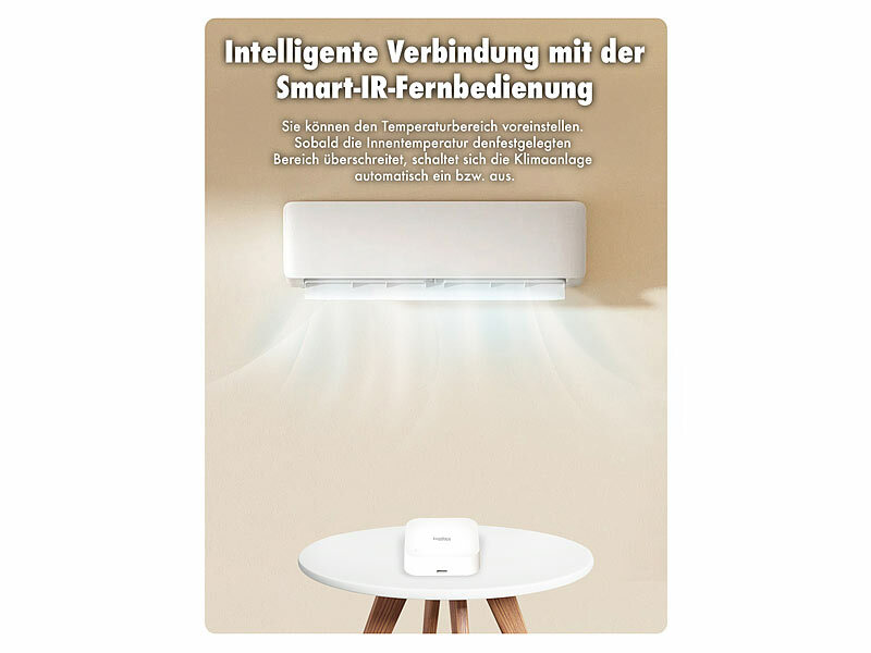 ; WLAN-Temperatur- & Luftfeuchtigkeits-Sensoren mit App-Auswertungen WLAN-Temperatur- & Luftfeuchtigkeits-Sensoren mit App-Auswertungen WLAN-Temperatur- & Luftfeuchtigkeits-Sensoren mit App-Auswertungen