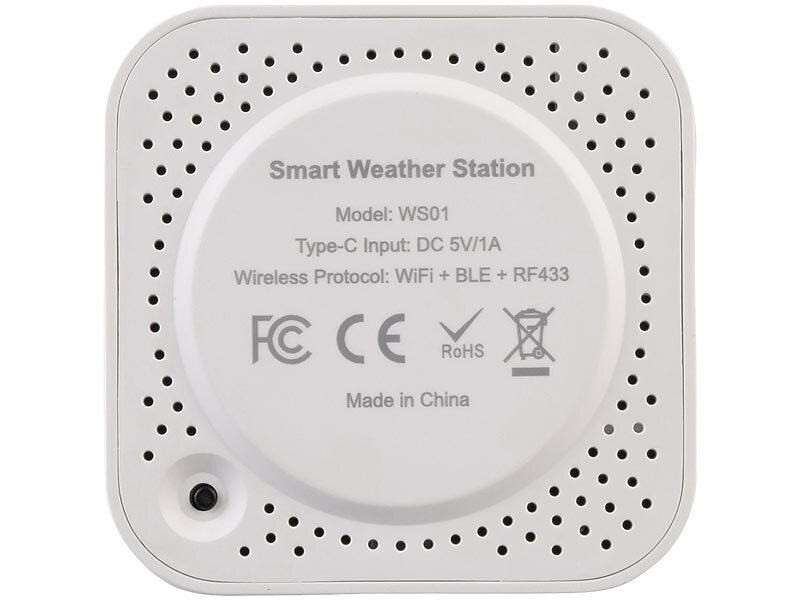 ; WLAN-Temperatur- & Luftfeuchtigkeits-Sensoren mit App-Auswertungen WLAN-Temperatur- & Luftfeuchtigkeits-Sensoren mit App-Auswertungen WLAN-Temperatur- & Luftfeuchtigkeits-Sensoren mit App-Auswertungen