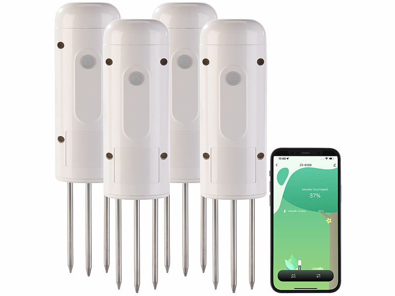 ; WLAN-Temperatur- & Luftfeuchtigkeits-Sensoren mit App-Auswertungen WLAN-Temperatur- & Luftfeuchtigkeits-Sensoren mit App-Auswertungen WLAN-Temperatur- & Luftfeuchtigkeits-Sensoren mit App-Auswertungen 