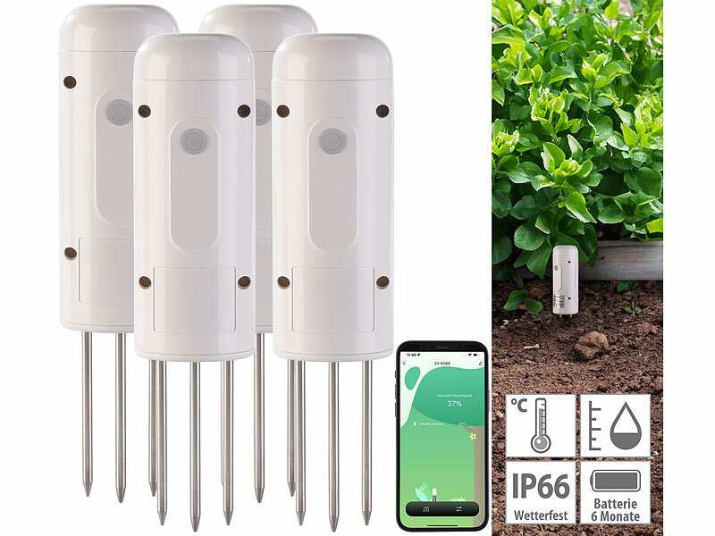 ; WLAN-Temperatur- & Luftfeuchtigkeits-Sensoren mit App-Auswertungen WLAN-Temperatur- & Luftfeuchtigkeits-Sensoren mit App-Auswertungen WLAN-Temperatur- & Luftfeuchtigkeits-Sensoren mit App-Auswertungen 