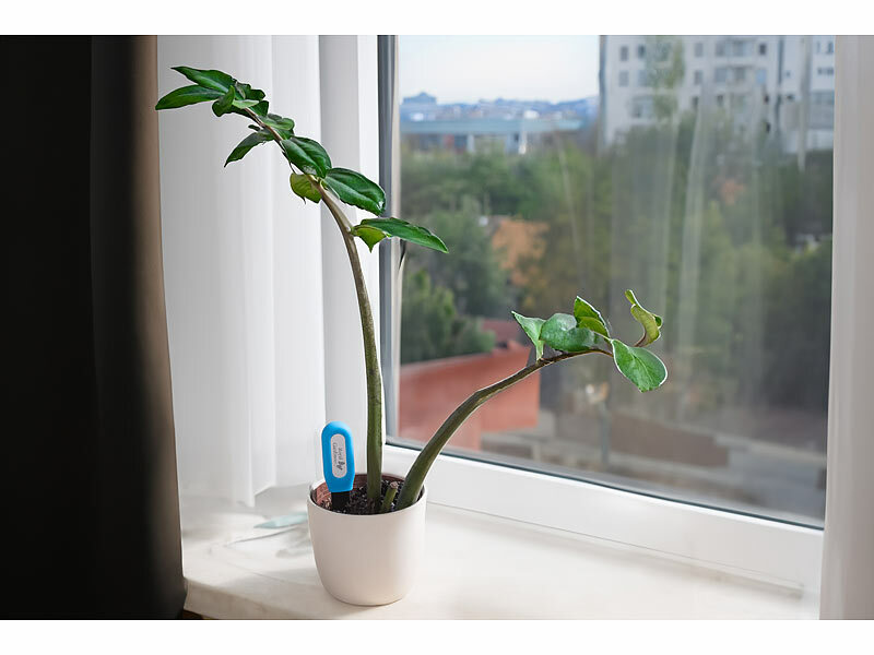 ; ZigBee-Boden-Temperatur- und Feuchtigkeits-Sensoren mit App, WLAN-Gateways mit Bluetooth 