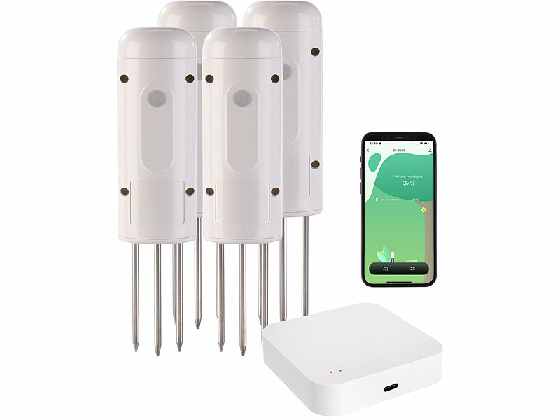 ; WLAN-Temperatur- & Luftfeuchtigkeits-Sensoren mit App-Auswertungen WLAN-Temperatur- & Luftfeuchtigkeits-Sensoren mit App-Auswertungen WLAN-Temperatur- & Luftfeuchtigkeits-Sensoren mit App-Auswertungen 