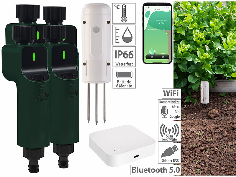 ; WLAN-Temperatur- & Luftfeuchtigkeits-Sensoren mit App-Auswertungen WLAN-Temperatur- & Luftfeuchtigkeits-Sensoren mit App-Auswertungen WLAN-Temperatur- & Luftfeuchtigkeits-Sensoren mit App-Auswertungen 